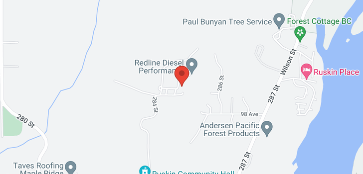 map of 28491 BELL AVENUE